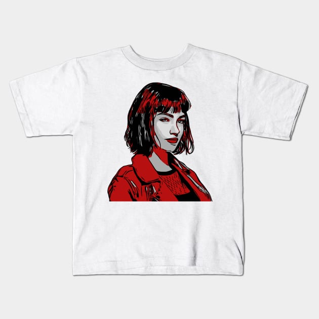 Ursula corbero/tokyo Kids T-Shirt by Morishasha